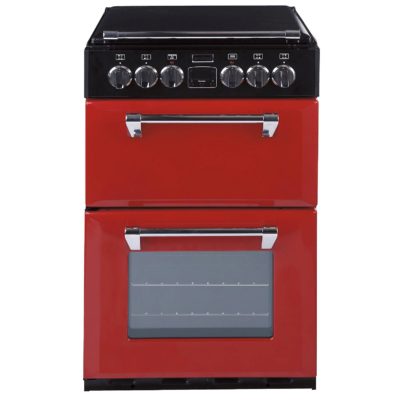 Stoves Richmond 550E 55cm Electric Ceramic Mini Range Cooker in Jalapeno Stoves Richmond 550E 55cm Electric Ceramic Mini Range Cooker in Jalapeno